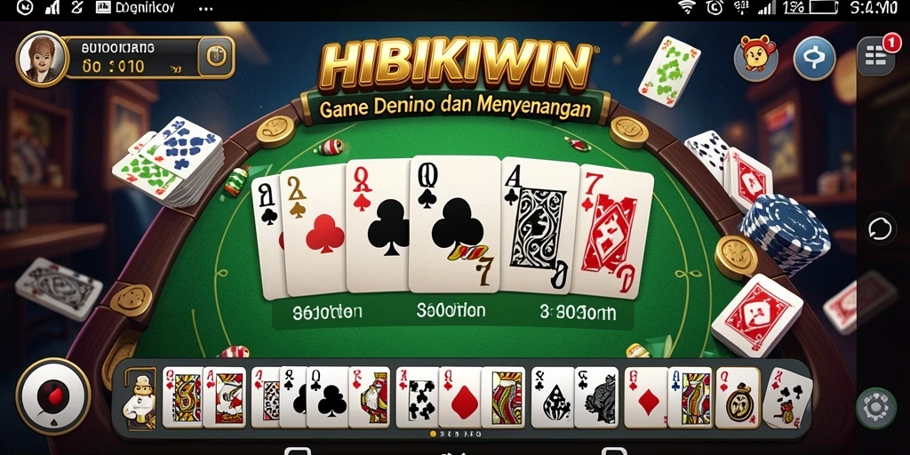 Gameplay seru HIBIKIWIN dengan grafis yang menarik.