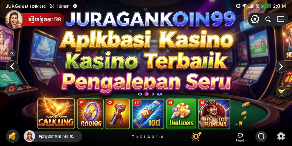 Screenshot gameplay seru JURAGANKOIN99 dengan grafis menakjubkan.